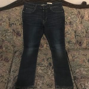 All Saint Denim Cigarette faded Skinny Jeans